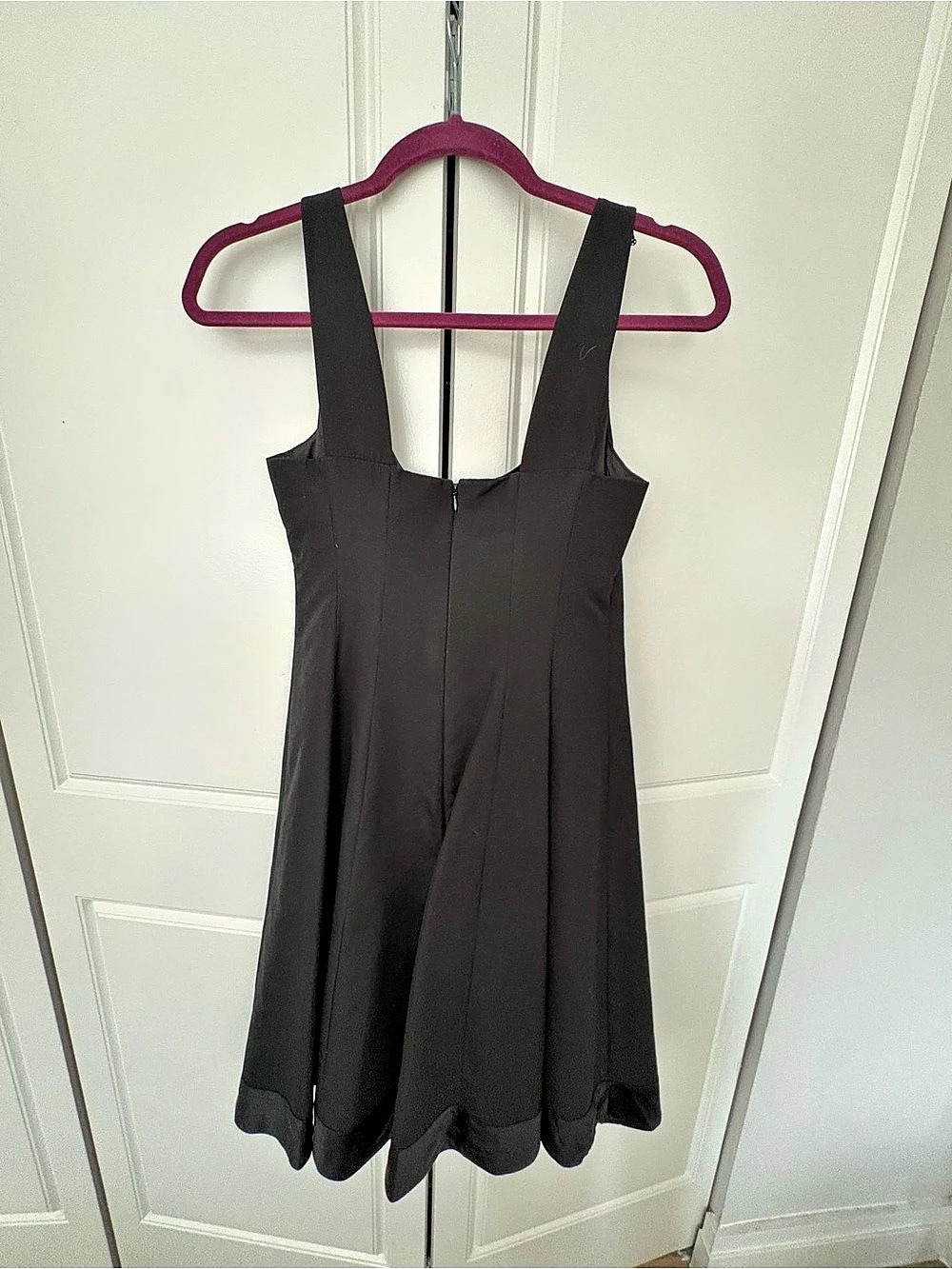 J.Crew Black Midi Dress Size 2